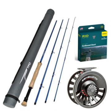 TFO Axiom II-X 1190-4 Fly Rod Combo